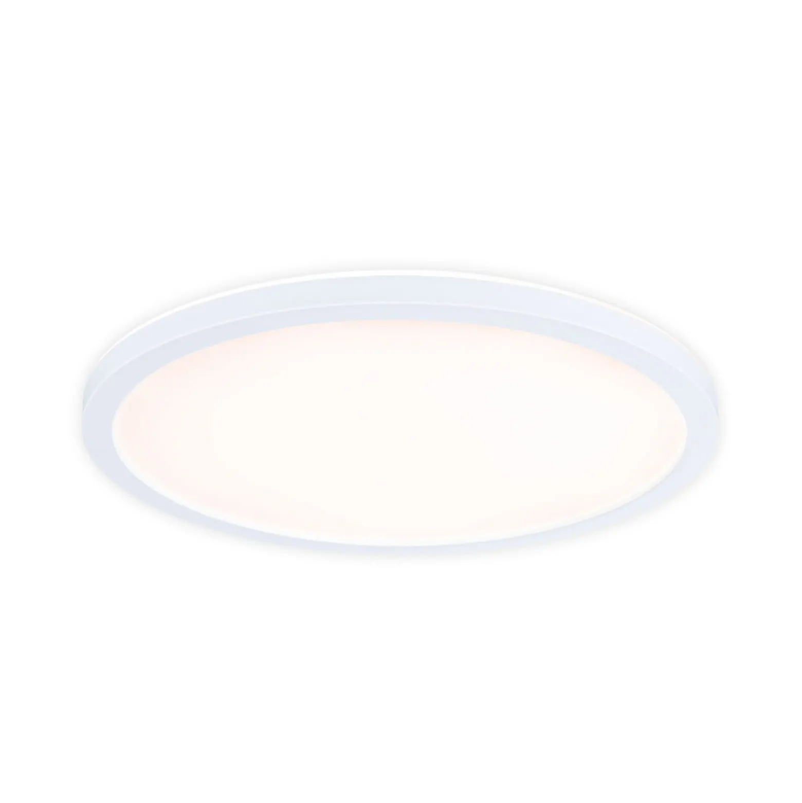 Paulmann LED-Panel Atria Shine Ø29cm weiß IP44 3000K an/aus