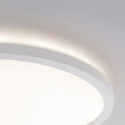 Paulmann LED-Panel Atria Shine Ø29cm weiß IP44 3000K an/aus