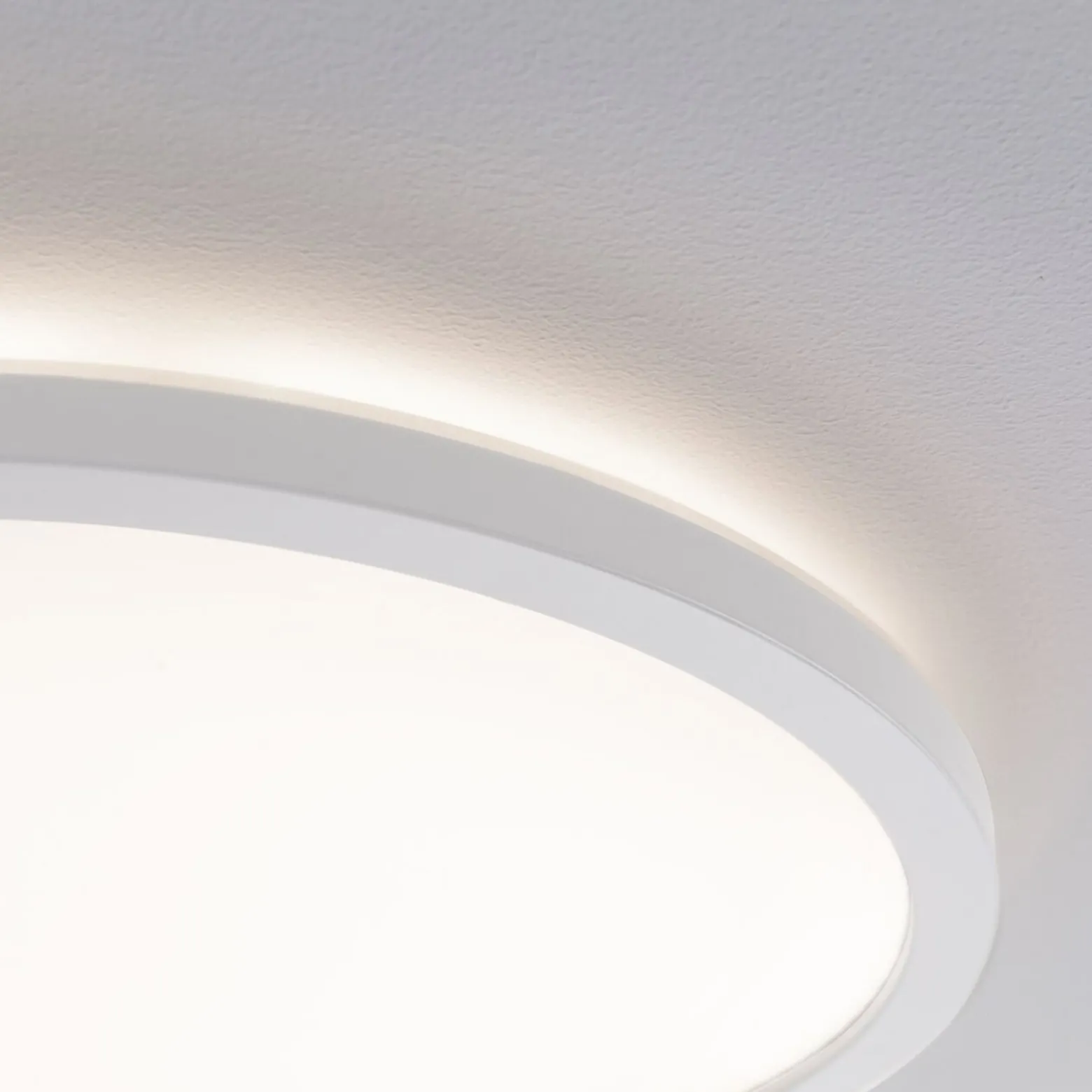 Paulmann LED-Panel Atria Shine Ø29cm weiß IP44 3000K an/aus