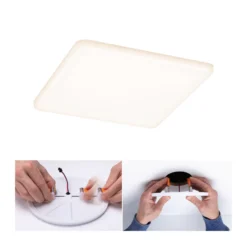Paulmann LED-Panel Veluna eckig CCT ZigBee 18,5cm