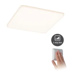 Paulmann LED-Panel Veluna 830 eckig 3Stepdim 19cm