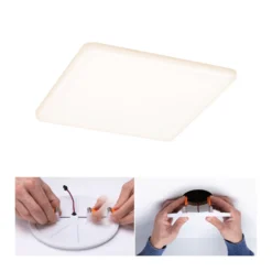 Paulmann LED-Panel Veluna 830 eckig 3Stepdim 19cm