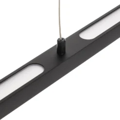 Paulmann LED-Pendelleuchte Lento schwarz 100cm up/down, dim.