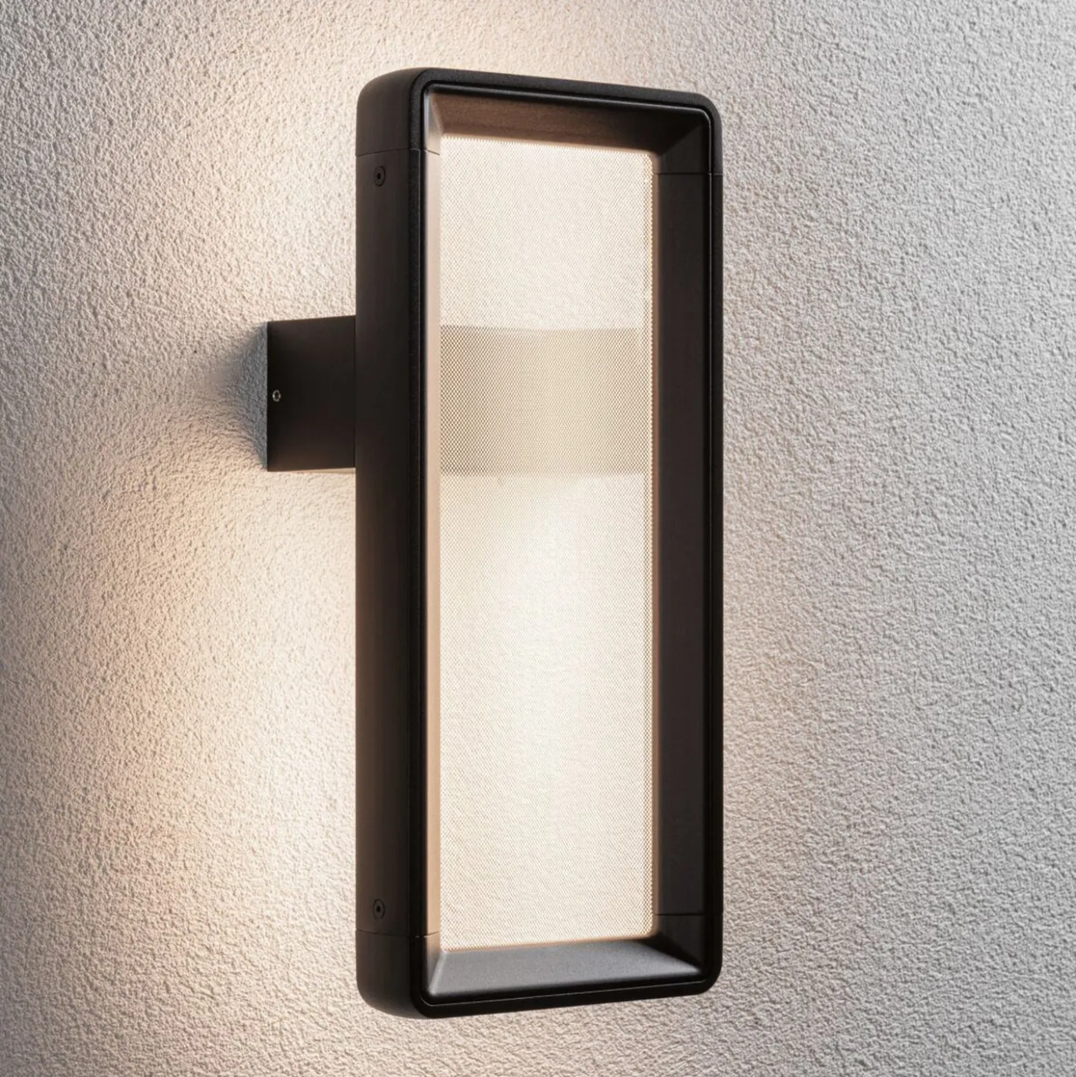 Paulmann LED-Sensor-Außenwandleuchte Reana, anthrazit IP44