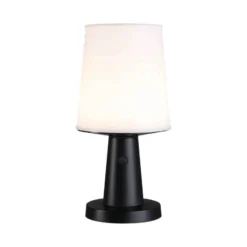 Paulmann LED-Solar-Tischlampe Ilanga, anthrazit, 30 cm, IP44