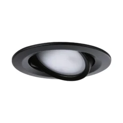 Paulmann LED-Spot Nova Coin 3er schwarz schwenkbar 2.700 K