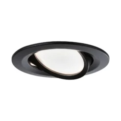 Paulmann LED-Spot Nova Coin 3er schwarz schwenkbar 2.700 K