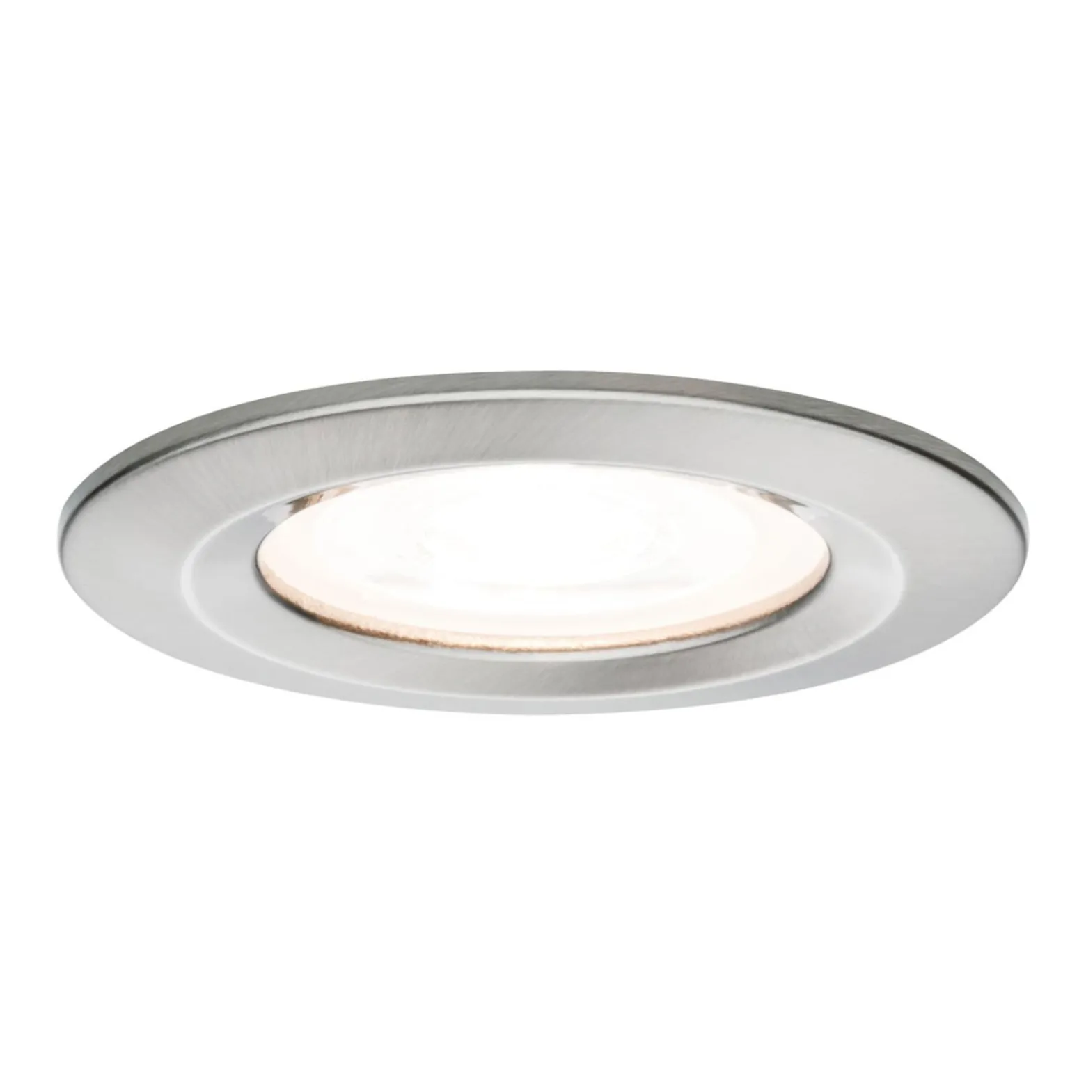 Paulmann LED-Spot Nova rund starr, eisen, IP44, GU10 dimmbar