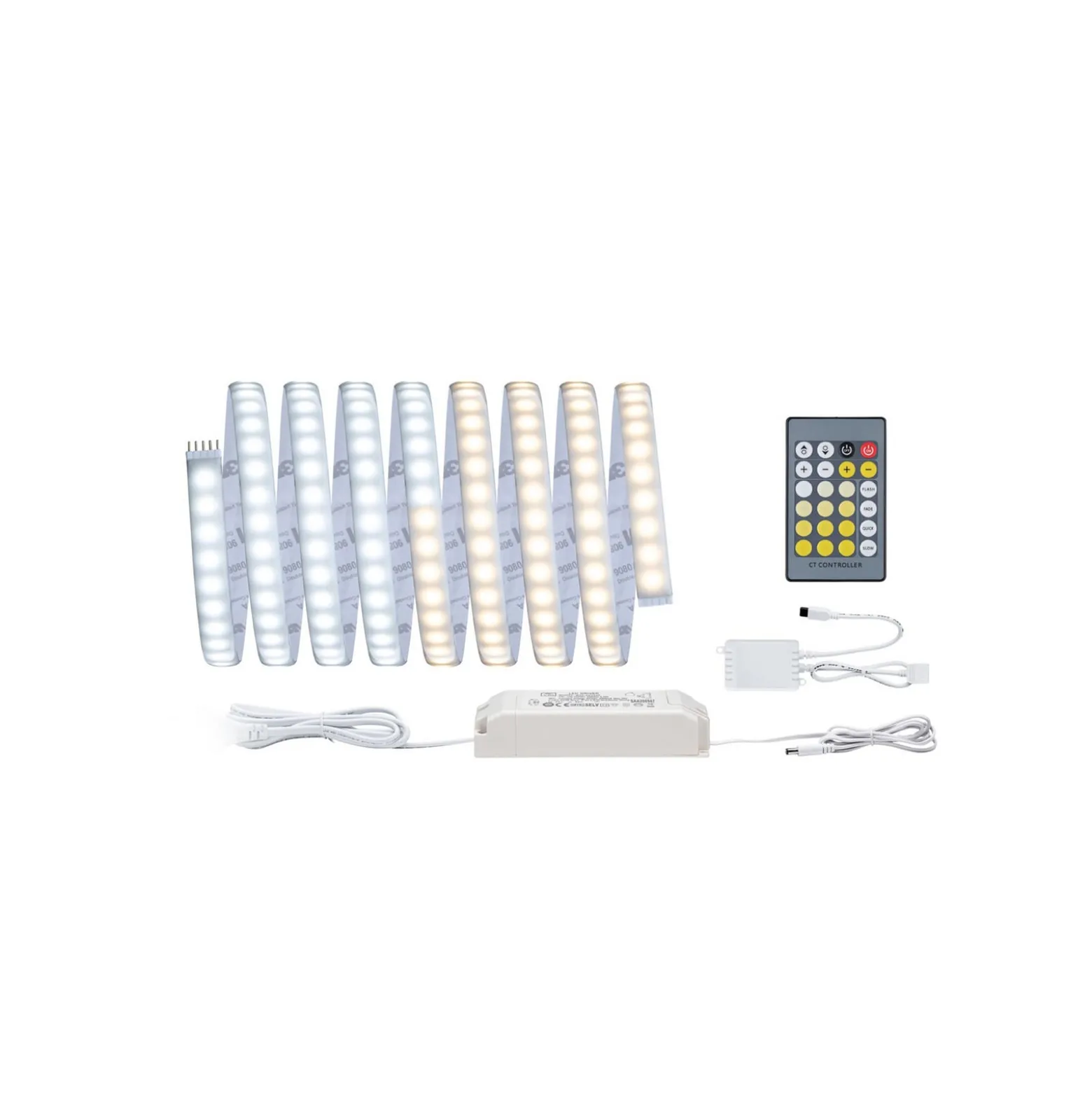 Paulmann LED-Streifen MaxLED 1000 Basisset 3m CCT IP44