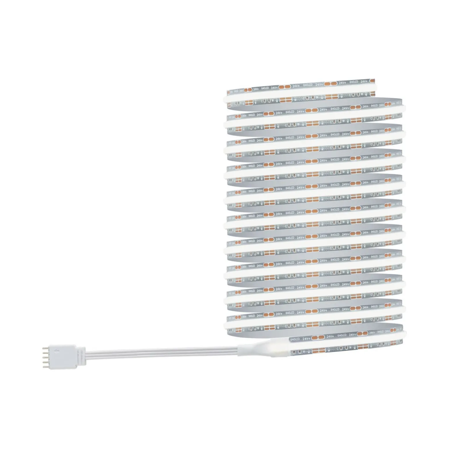 Paulmann LED-Streifen MaxLED 500 Basisset, 3 m, silber, CCT