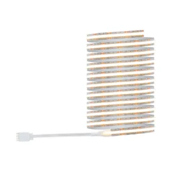 Paulmann LED-Streifen MaxLED 500 Basisset, 3 m, silber, CCT