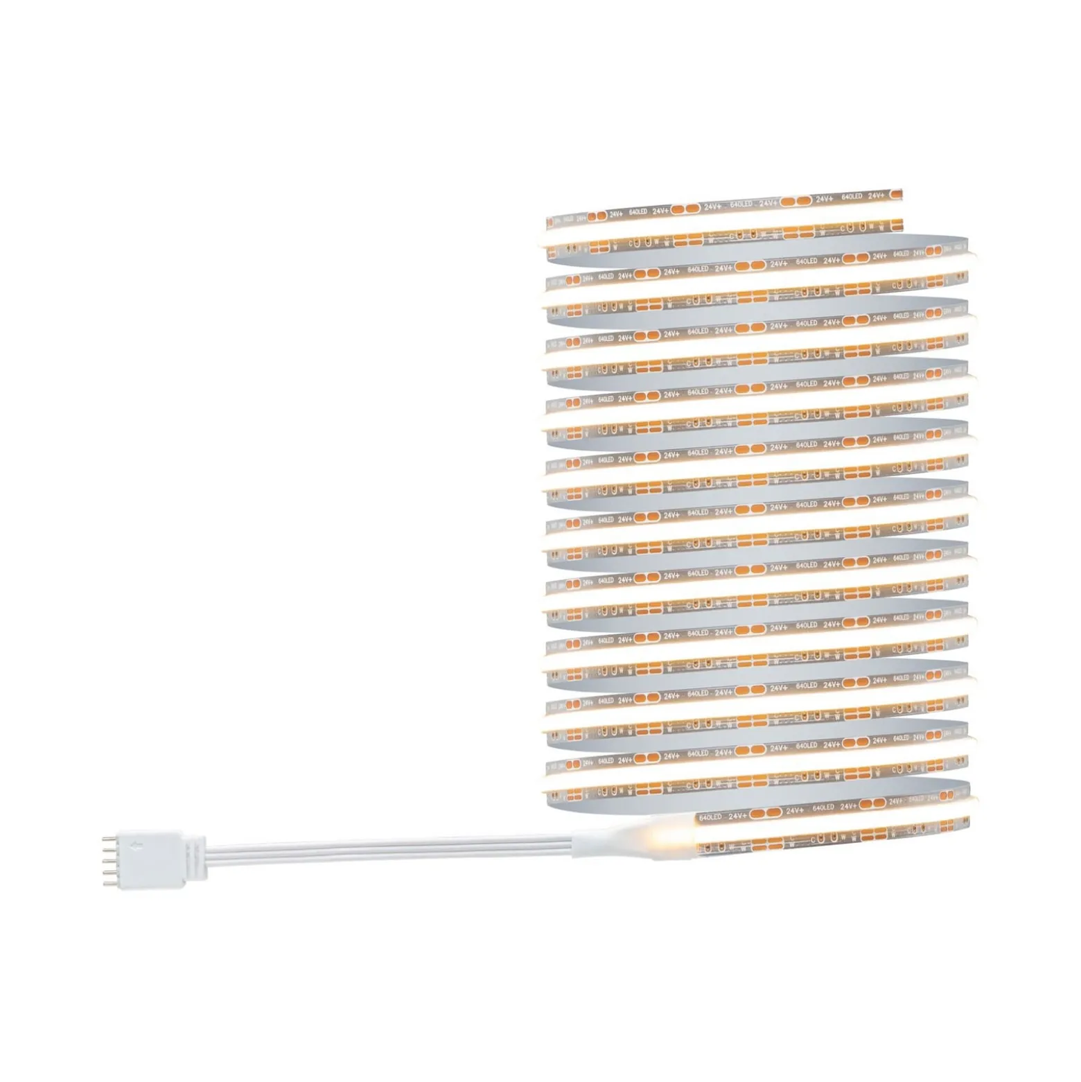 Paulmann LED-Streifen MaxLED 500 Basisset, 3 m, silber, CCT