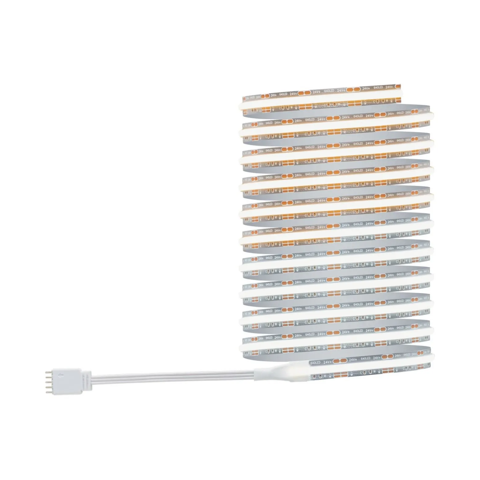 Paulmann LED-Streifen MaxLED 500 Basisset, 3 m, silber, CCT