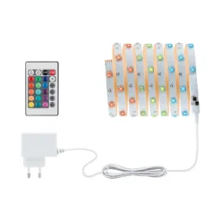 Paulmann LED-Strip-Set TIP, 1 m, weiß, Kunststoff, RGB