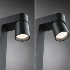 Paulmann LED-Wegeleuchte Kimu 1, anthrazit, 2.200 K