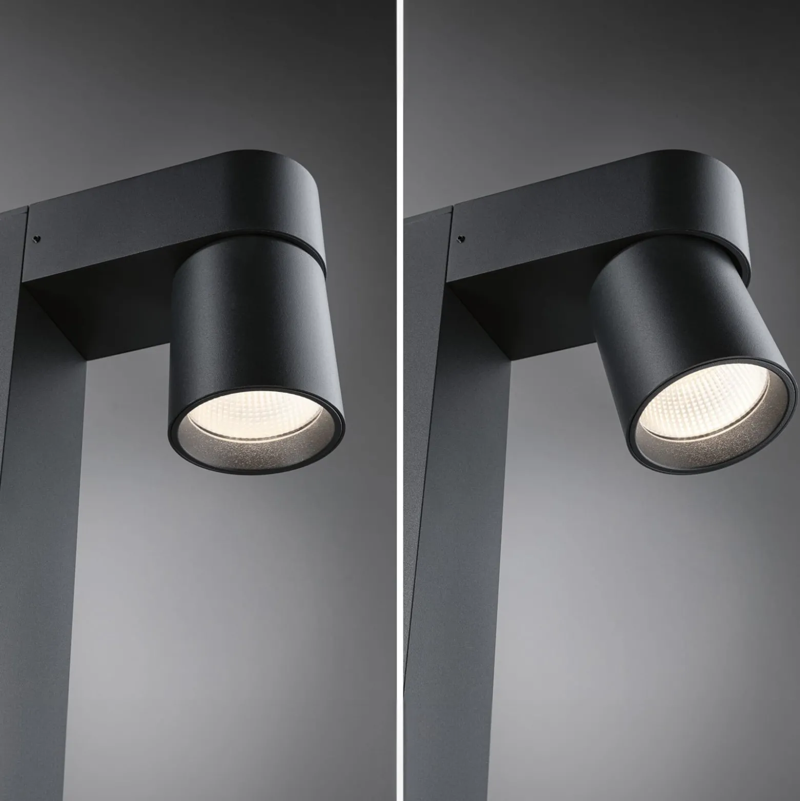 Paulmann LED-Wegeleuchte Kimu 1, anthrazit, 2.200 K