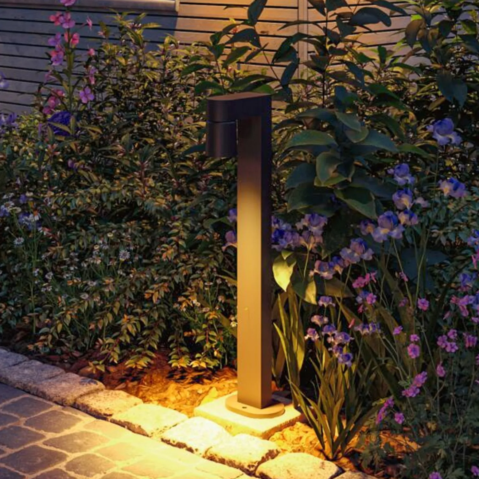Paulmann LED-Wegeleuchte Kimu 1, anthrazit, 2.200 K