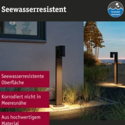 Paulmann LED-Wegeleuchte Kimu 1, anthrazit, 2.200 K