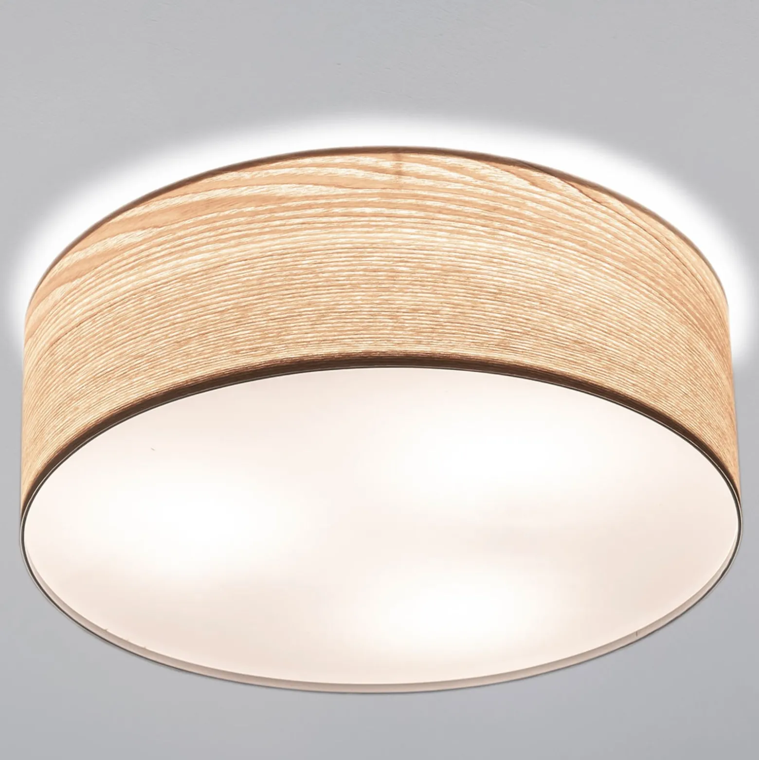 Paulmann Liska Deckenlampe in hellem Holz