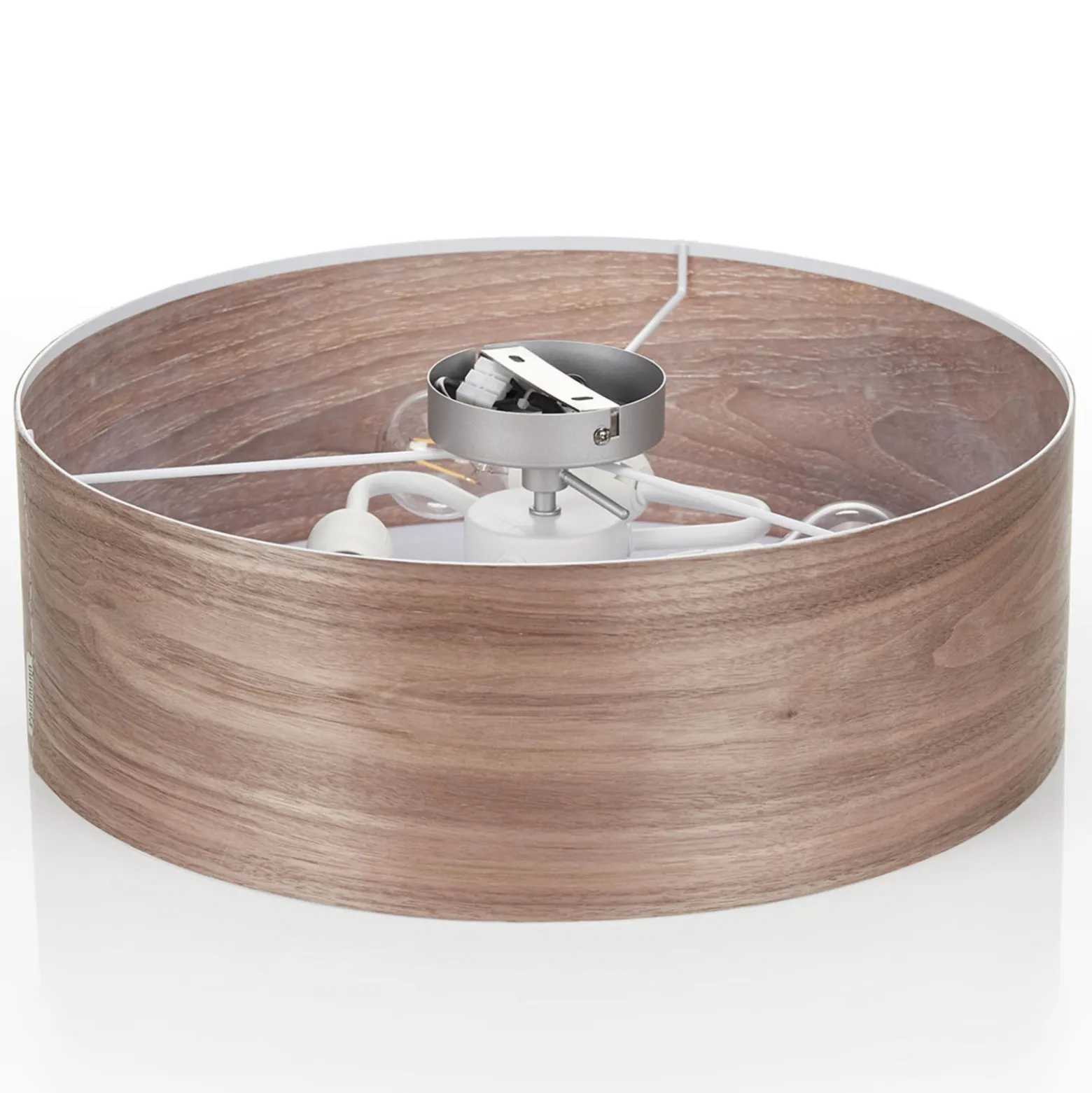 Paulmann Liska Deckenlampe in hellem Holz