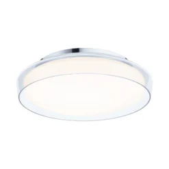Paulmann Luena LED-Deckenlampe, IP44, chrom, Ø 35 cm