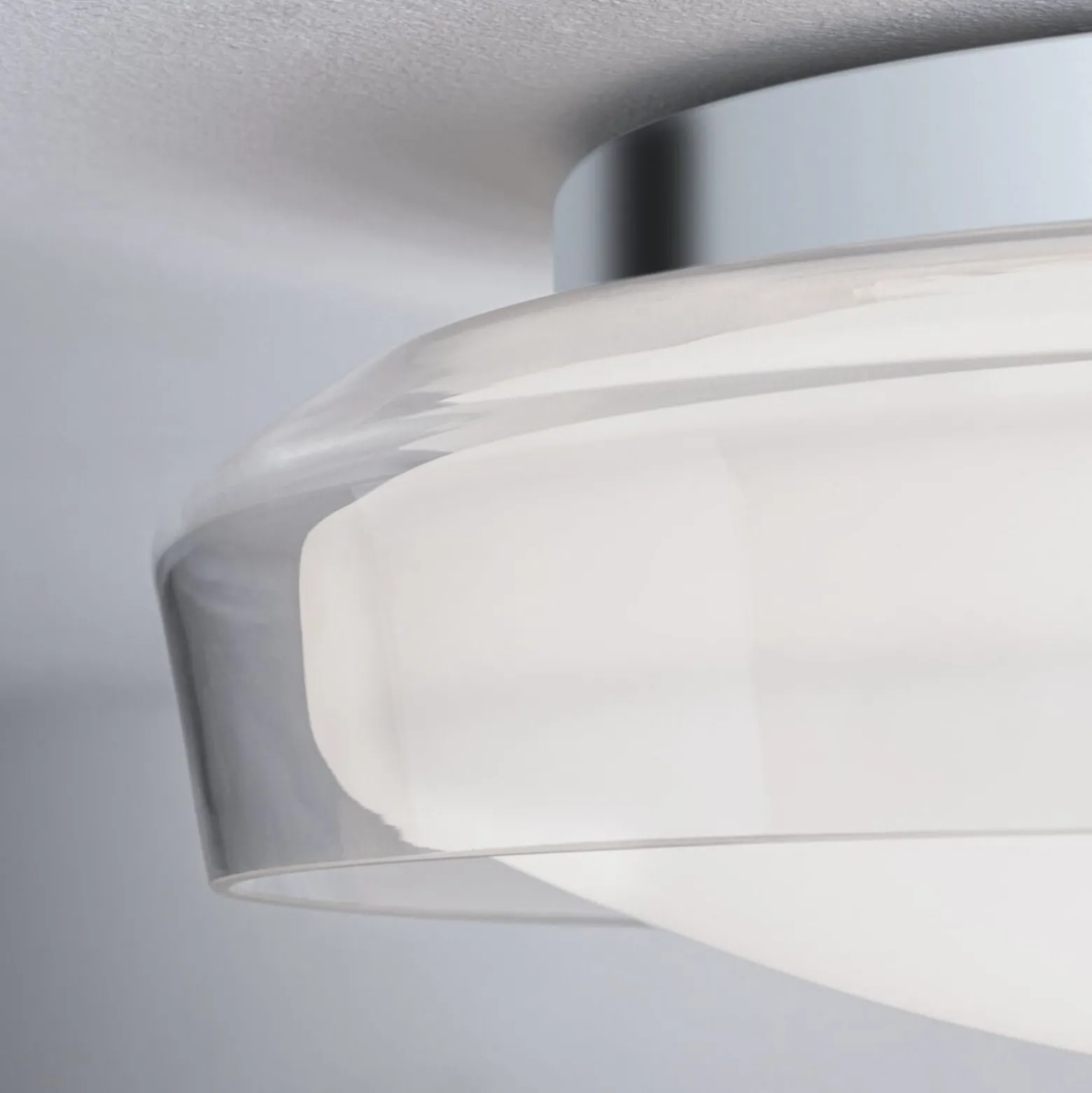 Paulmann Luena LED-Deckenleuchte, IP44, chrom, Ø 25 cm