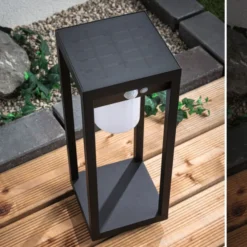 Paulmann Marisol LED-Solar-Sockelleuchte Sensor