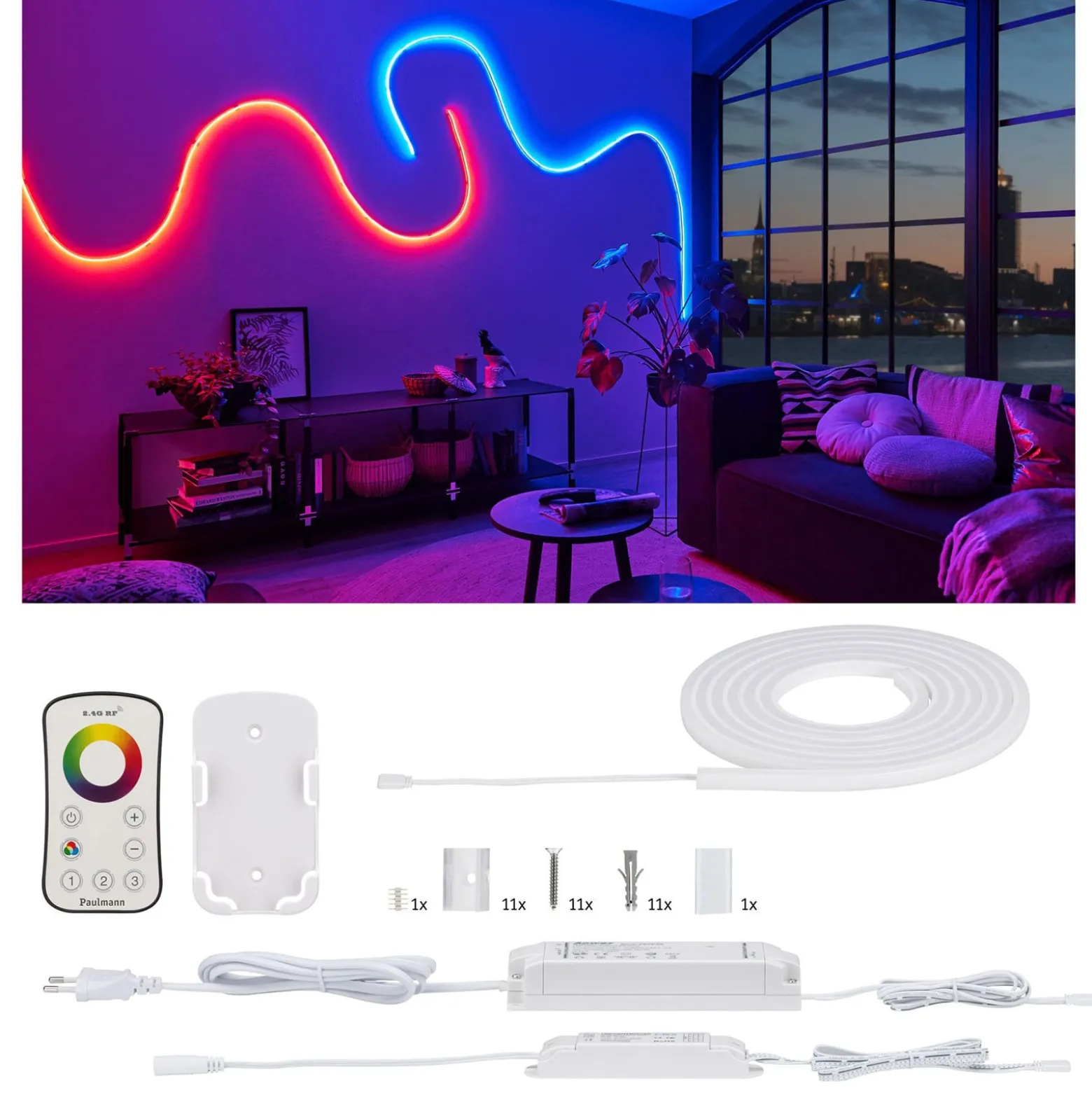 Paulmann MaxLED Flow Basisset RGB 3 m
