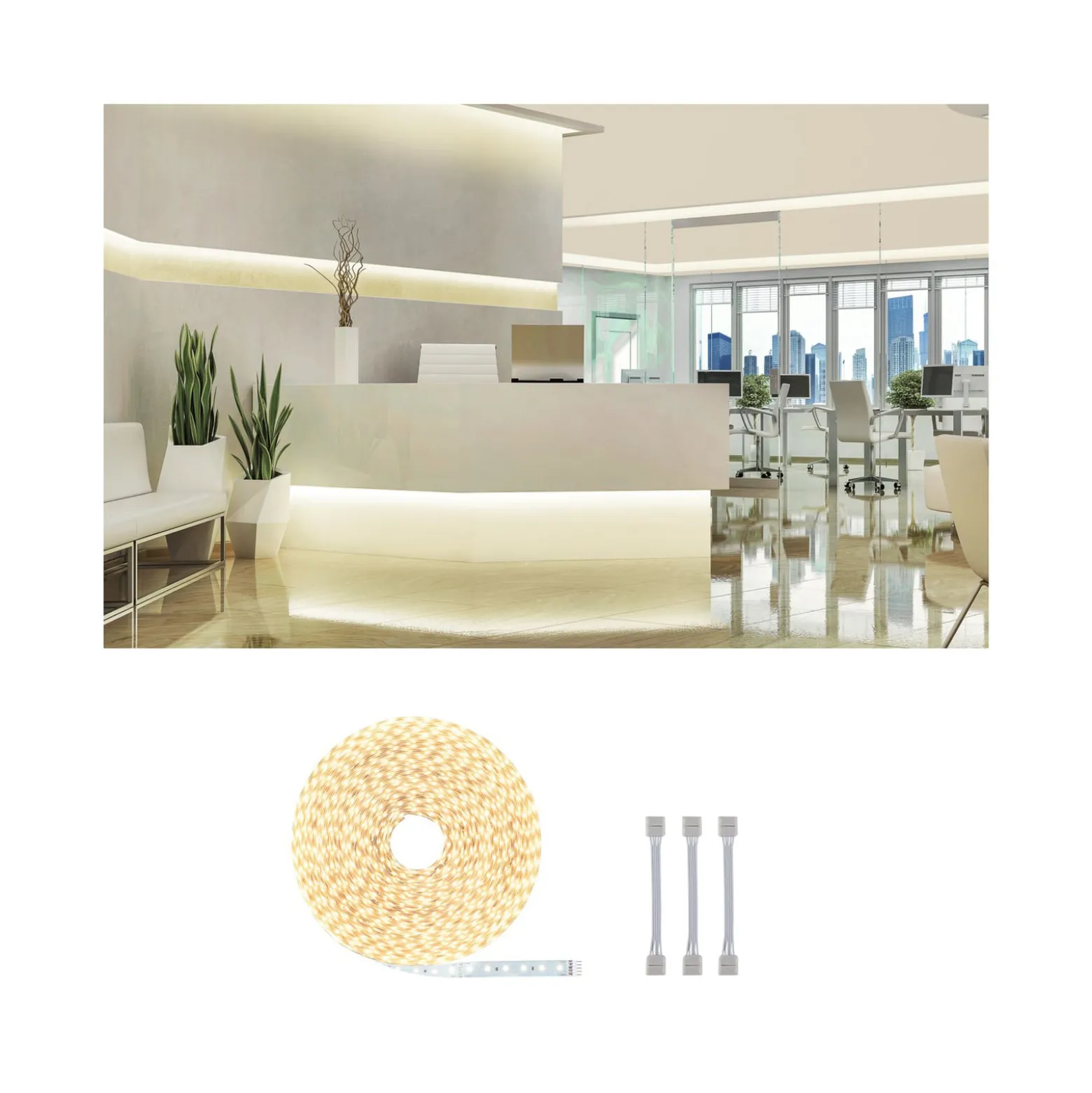 Paulmann MaxLED 500 LED-Strip IP20, 20m warmweiß