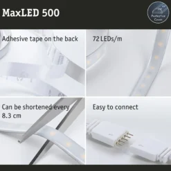 Paulmann MaxLED 500 Strip IP44 2,5m tageslicht