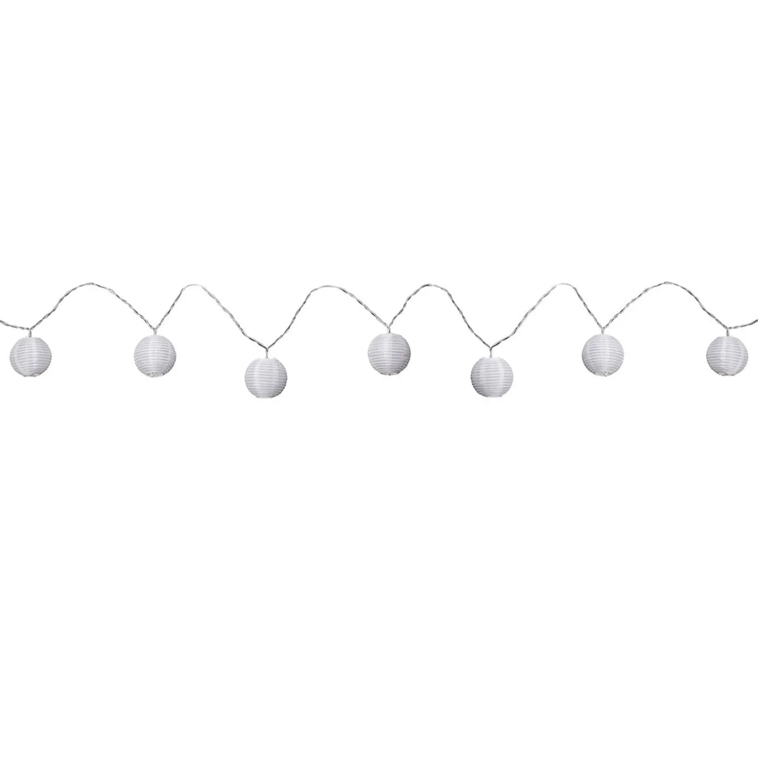 Paulmann Mobile Lampion Lichterkette 7-flg. weiß