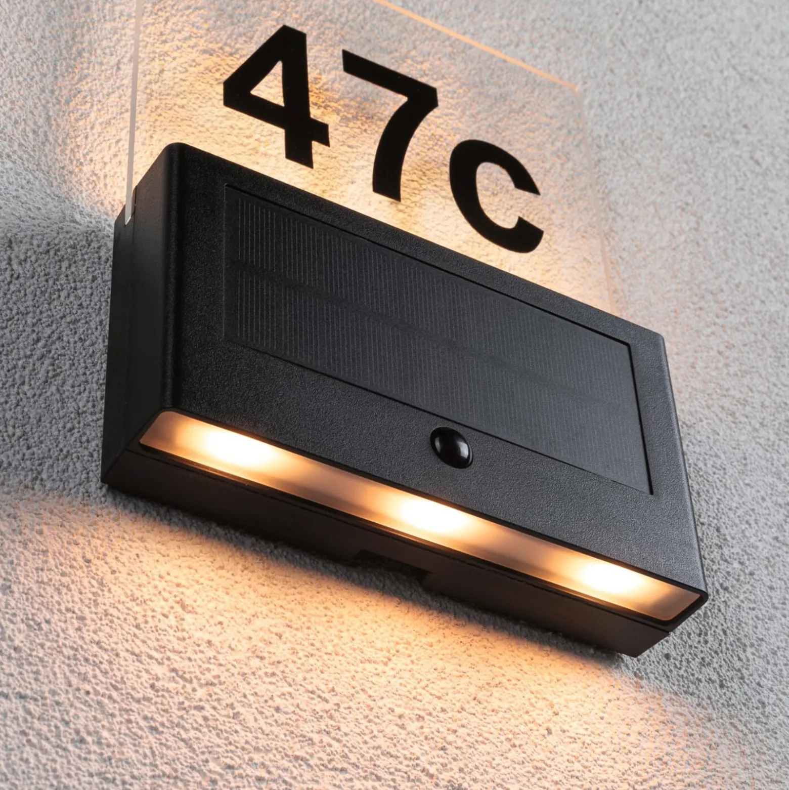 Paulmann Neda LED-Hausnummernleuchte Solar