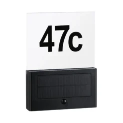 Paulmann Neda Solar-LED-Hausnummernleuchte Sensor