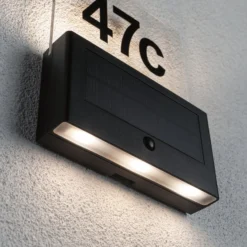 Paulmann Neda Solar-LED-Hausnummernleuchte Sensor