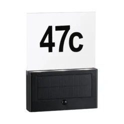 Paulmann Neda Solar-LED-Hausnummernleuchte Sensor