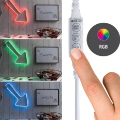 Paulmann Neon Colorflex LED-Strip, RGB, USB, 1 m