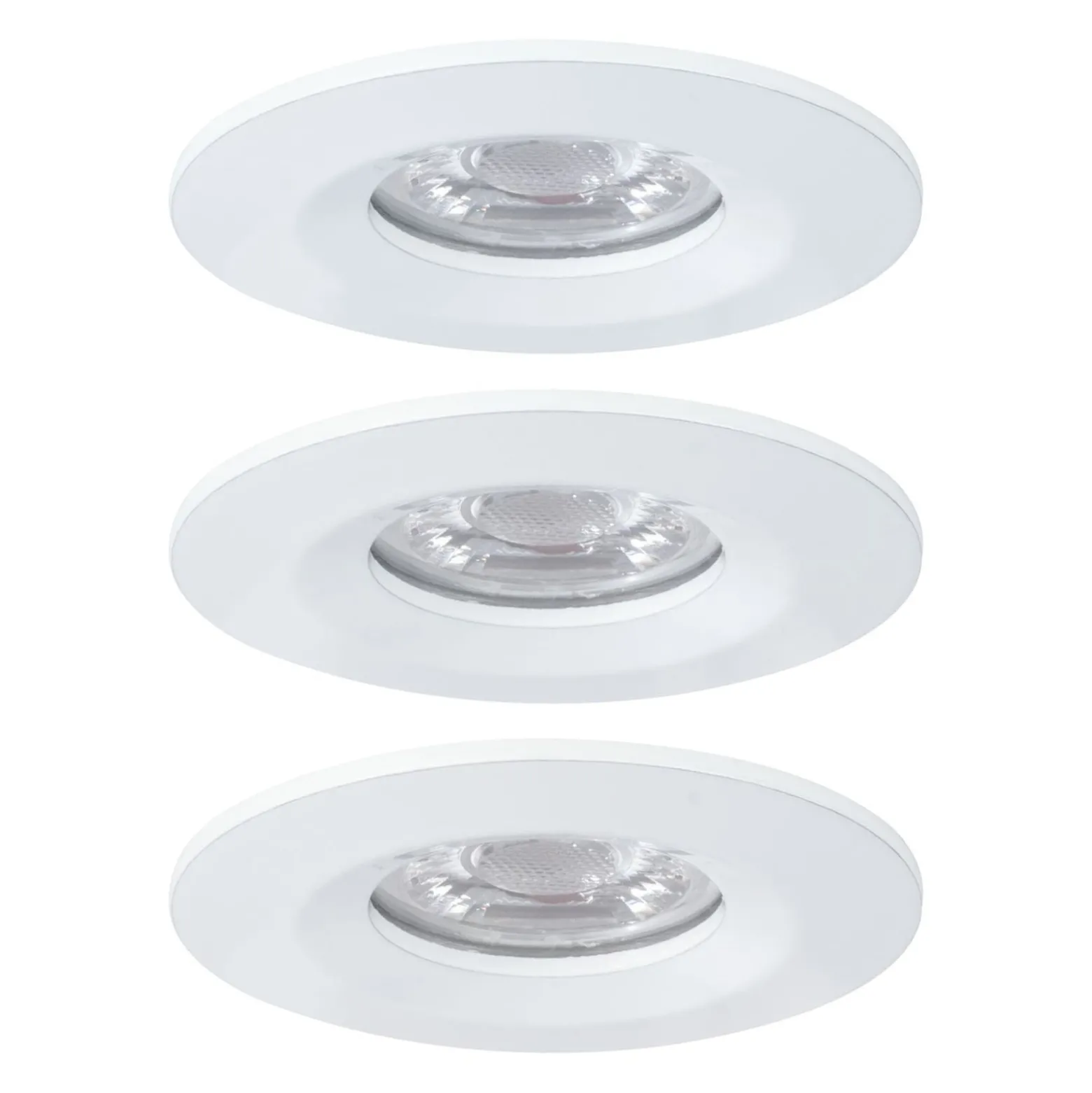 Paulmann Nova mini Einbauspot 3er-Set IP44 weiß