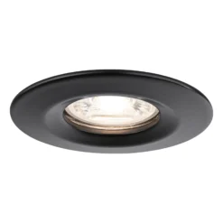 Paulmann Nova Mini Einbauspot 3er starr schwarz