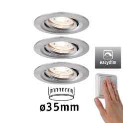 Paulmann Nova mini Plus LED easydim 3er eisen