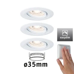 Paulmann Nova mini Plus LED easydim 3er weiß
