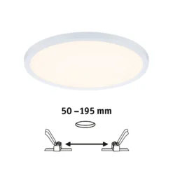 Paulmann Panel Areo ZigBee CCT rund weiß 23cm