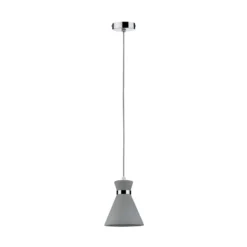 Paulmann Pendelleuchte Verve, Beton, Ø 20 cm, IP44