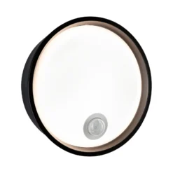 Paulmann Platomo LED-Außenwandlampe Sensor schwarz