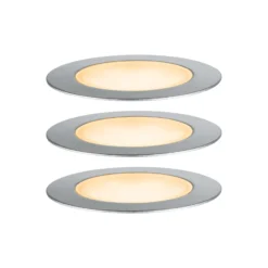 Paulmann Plug & Shine LED-Einbauleuchte 2W 3er-Set