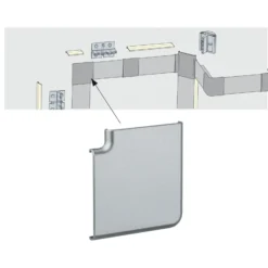 Paulmann Profil Duo Ecken 2er Pack für LED-Strips