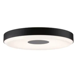 Paulmann Puric Pane II LED-Deckenlampe in Schwarz