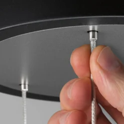 Paulmann Puric Pane II LED-Hängeleuchte in Schwarz