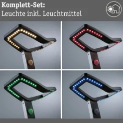 Paulmann Smart Sensor-Wegeleuchte Alara, RGBW anthrazit IP44