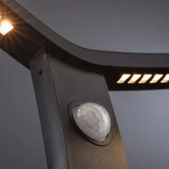 Paulmann Smart Sensor-Wegeleuchte Alara, RGBW anthrazit IP44