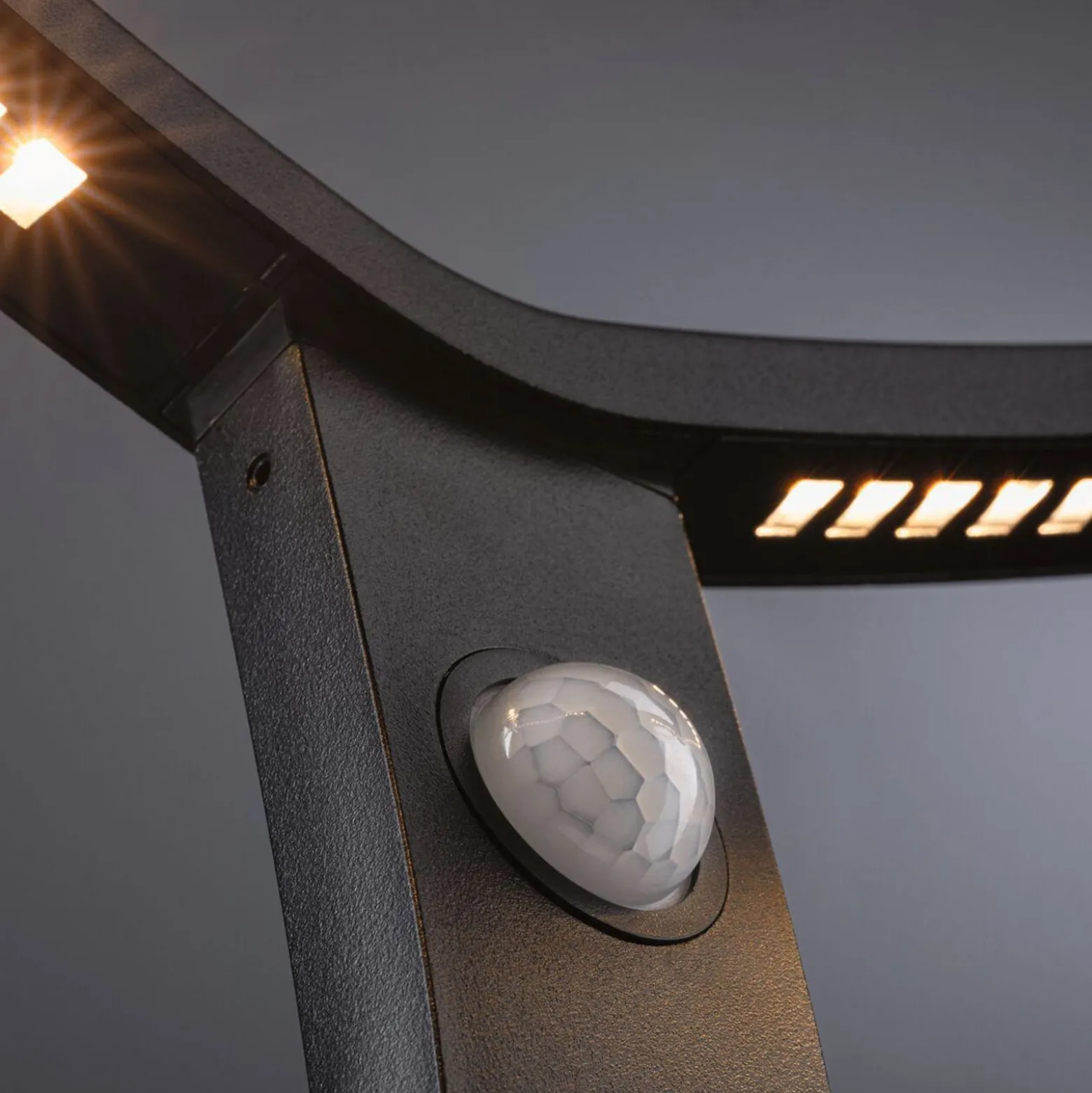 Paulmann Smart Sensor-Wegeleuchte Alara, RGBW anthrazit IP44